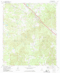 Star Mississippi Historical topographic map, 1:24000 scale, 7.5 X 7.5 Minute, Year 1971
