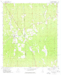 State Line Mississippi Historical topographic map, 1:24000 scale, 7.5 X 7.5 Minute, Year 1974
