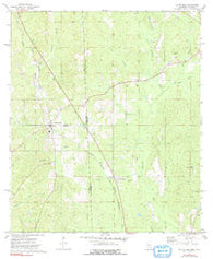State Line Mississippi Historical topographic map, 1:24000 scale, 7.5 X 7.5 Minute, Year 1974