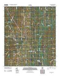 State Line Mississippi Historical topographic map, 1:24000 scale, 7.5 X 7.5 Minute, Year 2012