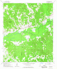 Stewart Mississippi Historical topographic map, 1:24000 scale, 7.5 X 7.5 Minute, Year 1966