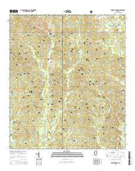 Strengthford Mississippi Current topographic map, 1:24000 scale, 7.5 X 7.5 Minute, Year 2015