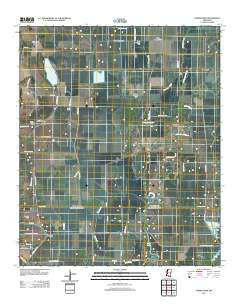 Stringtown Mississippi Historical topographic map, 1:24000 scale, 7.5 X 7.5 Minute, Year 2012