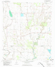 Stringtown Mississippi Historical topographic map, 1:24000 scale, 7.5 X 7.5 Minute, Year 1967