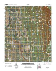 Strong Mississippi Historical topographic map, 1:24000 scale, 7.5 X 7.5 Minute, Year 2012