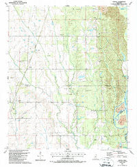 Strong Mississippi Historical topographic map, 1:24000 scale, 7.5 X 7.5 Minute, Year 1987