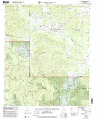 Sturgis Mississippi Historical topographic map, 1:24000 scale, 7.5 X 7.5 Minute, Year 2000
