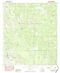 Success Mississippi Historical topographic map, 1:24000 scale, 7.5 X 7.5 Minute, Year 1982