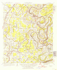Sumner Mississippi Historical topographic map, 1:62500 scale, 15 X 15 Minute, Year 1931