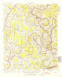 Sumner Mississippi Historical topographic map, 1:62500 scale, 15 X 15 Minute, Year 1931