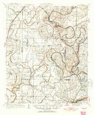 Sumner Mississippi Historical topographic map, 1:62500 scale, 15 X 15 Minute, Year 1931