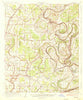 Sumner Mississippi Historical topographic map, 1:62500 scale, 15 X 15 Minute, Year 1935