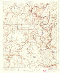 Sumner Mississippi Historical topographic map, 1:62500 scale, 15 X 15 Minute, Year 1935