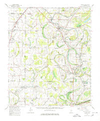 Sumner Mississippi Historical topographic map, 1:62500 scale, 15 X 15 Minute, Year 1962