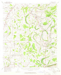 Sumner Mississippi Historical topographic map, 1:62500 scale, 15 X 15 Minute, Year 1962