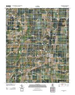 Sunflower Mississippi Historical topographic map, 1:24000 scale, 7.5 X 7.5 Minute, Year 2012