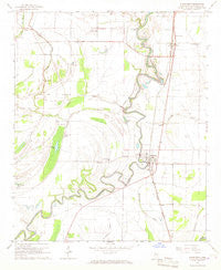 Sunflower Mississippi Historical topographic map, 1:24000 scale, 7.5 X 7.5 Minute, Year 1966