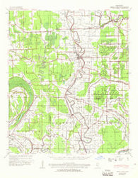 Swan Lake Mississippi Historical topographic map, 1:62500 scale, 15 X 15 Minute, Year 1939