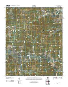 Sweatman Mississippi Historical topographic map, 1:24000 scale, 7.5 X 7.5 Minute, Year 2012