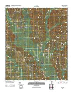 Sykes Mississippi Historical topographic map, 1:24000 scale, 7.5 X 7.5 Minute, Year 2012
