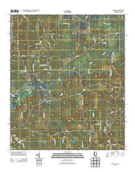 Tamola Mississippi Historical topographic map, 1:24000 scale, 7.5 X 7.5 Minute, Year 2012