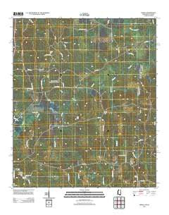 Tamola Mississippi Historical topographic map, 1:24000 scale, 7.5 X 7.5 Minute, Year 2012