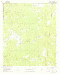Tamola Mississippi Historical topographic map, 1:24000 scale, 7.5 X 7.5 Minute, Year 1974