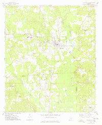 Taylorsville Mississippi Historical topographic map, 1:24000 scale, 7.5 X 7.5 Minute, Year 1975