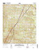 Terry Mississippi Current topographic map, 1:24000 scale, 7.5 X 7.5 Minute, Year 2015