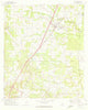 Terry Mississippi Historical topographic map, 1:24000 scale, 7.5 X 7.5 Minute, Year 1971