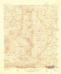 Terry Mississippi Historical topographic map, 1:48000 scale, 15 X 15 Minute, Year 1937