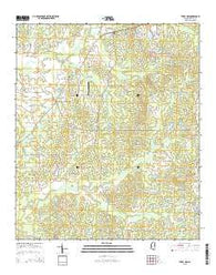 Terry NW Mississippi Current topographic map, 1:24000 scale, 7.5 X 7.5 Minute, Year 2015