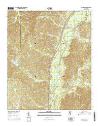Thomastown Mississippi Current topographic map, 1:24000 scale, 7.5 X 7.5 Minute, Year 2015
