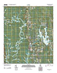 Three Rivers Mississippi Historical topographic map, 1:24000 scale, 7.5 X 7.5 Minute, Year 2012