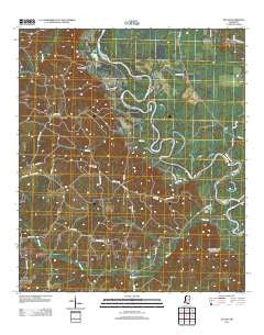 Tilton Mississippi Historical topographic map, 1:24000 scale, 7.5 X 7.5 Minute, Year 2012
