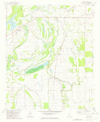 Tippo Mississippi Historical topographic map, 1:24000 scale, 7.5 X 7.5 Minute, Year 1981