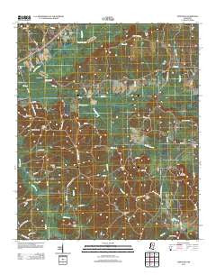 Tomnolen Mississippi Historical topographic map, 1:24000 scale, 7.5 X 7.5 Minute, Year 2012