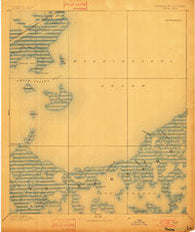 Toulme Mississippi Historical topographic map, 1:62500 scale, 15 X 15 Minute, Year 1893