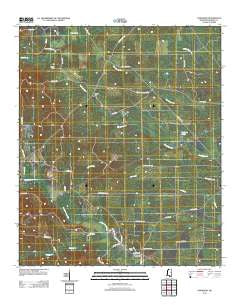 Townsend Mississippi Historical topographic map, 1:24000 scale, 7.5 X 7.5 Minute, Year 2012