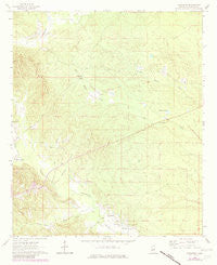 Townsend Mississippi Historical topographic map, 1:24000 scale, 7.5 X 7.5 Minute, Year 1963