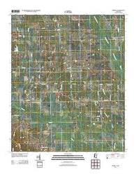 Trebloc Mississippi Historical topographic map, 1:24000 scale, 7.5 X 7.5 Minute, Year 2012