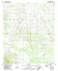 Trebloc Mississippi Historical topographic map, 1:24000 scale, 7.5 X 7.5 Minute, Year 1987