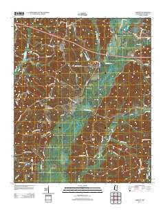 Tremont Mississippi Historical topographic map, 1:24000 scale, 7.5 X 7.5 Minute, Year 2012