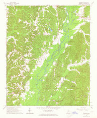 Tremont Mississippi Historical topographic map, 1:24000 scale, 7.5 X 7.5 Minute, Year 1966