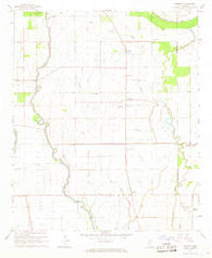 Tribbett Mississippi Historical topographic map, 1:24000 scale, 7.5 X 7.5 Minute, Year 1967