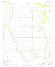 Tribbett Mississippi Historical topographic map, 1:24000 scale, 7.5 X 7.5 Minute, Year 1967
