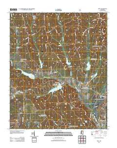 Troy Mississippi Historical topographic map, 1:24000 scale, 7.5 X 7.5 Minute, Year 2012