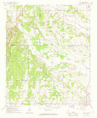 Troy SE Mississippi Historical topographic map, 1:24000 scale, 7.5 X 7.5 Minute, Year 1966