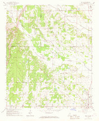 Troy SE Mississippi Historical topographic map, 1:24000 scale, 7.5 X 7.5 Minute, Year 1966