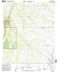 Troy SE Mississippi Historical topographic map, 1:24000 scale, 7.5 X 7.5 Minute, Year 2000